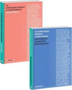 Купити Комплект збірників "50 найкращих книжок в інфографіці" Колектив авторів