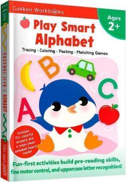 Купити Gakken. Розумні ігри. Англійська мова. Алфавіт. 2–4 роки + наліпки і багаторазові сторінки для малювання Колектив авторів