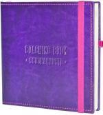 Купити Ежедневник и планер Коучинг Бук "Coaching Book Осознанность" в кожаной обложке (фиолетовый) Алла Заднепровська
