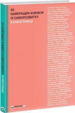 Купити 50 найкращих книжок із саморозвитку в інфографіці Monolith Bizz
